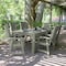 Highwood Usa Weatherly 7pc Rectangular Outdoor Patio Furniture Dining Set 72 x 42 AD-ST7WL1CO4AA-EUC - alternate 3